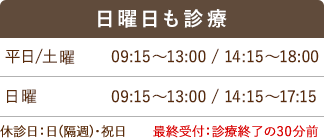診療時間