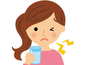 冷たいもので歯がしみる…